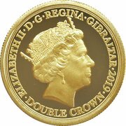 2 Crowns - Elizabeth II Omaha Beach obverse image