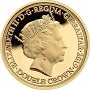 2 Crowns - Elizabeth II Utah Beach obverse image