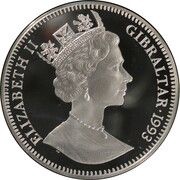 10 Crowns - Elizabeth II Japanese Royal Wedding obverse image