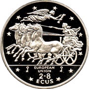 2.8 ECUs - Elizabeth II Mythology reverse image