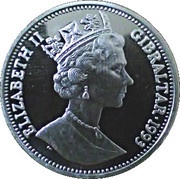 14 ECUs - Elizabeth II Sir Winston Churchill; Piedfort obverse image