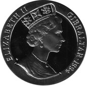 21 ECUs - Elizabeth II Europa on a Bull obverse image