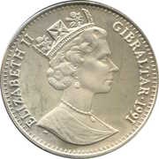 35 ECUs / 25 Pounds - Elizabeth II Knight obverse image