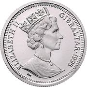 40 ECUs - Elizabeth II Europa sowing seeds obverse image