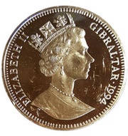70 ECUs - Elizabeth II Napoleon I and Eurotunnel obverse image