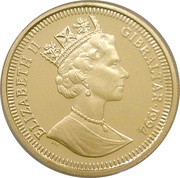 70 ECUs - Elizabeth II Europa obverse image