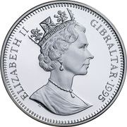 70 ECUs - Elizabeth II Nelson and HMS Victory obverse image