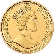 70 ECUs - Elizabeth II Mercury, Roman god of trade and communication obverse image