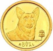 1⁄25 Royal - Elizabeth II Corgi reverse image
