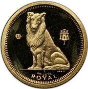 1⁄25 Royal - Elizabeth II Collie reverse image