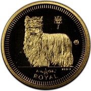 1⁄25 Royal - Elizabeth II Yorkshire Terrier reverse image