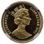 ⅒ Royal - Elizabeth II Cocker Spaniel obverse image