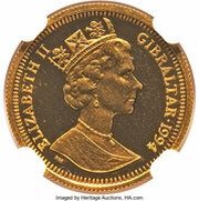 ⅒ Royal - Elizabeth II Pekingese Dog obverse image