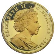 ⅕ Royal - Elizabeth II Two cherubs shooting arrows obverse image
