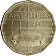 100 Pesos Soccer obverse image