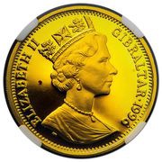 ½ Royal - Elizabeth II Bulldog obverse image