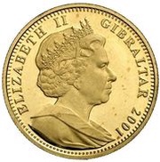 ½ Royal - Elizabeth II Two Cherubs obverse image