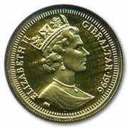 1 Royal - Elizabeth II Bulldog; Gold Issue obverse image