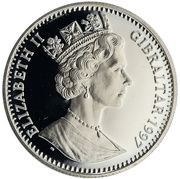 1 Royal - Elizabeth II Yorkshire Terrier obverse image