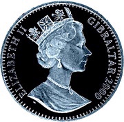 1 Royal - Elizabeth II Cherubs; Silver Proof obverse image