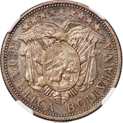50 Centavos Silver Pattern obverse image