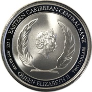 2 Dollars - Elizabeth II Emerald Isle of the Caribbean obverse image