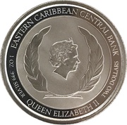 2 Dollars - Elizabeth II Montserrat Oriole obverse image