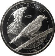 2 Dollars - Elizabeth II Montserrat Oriole reverse image