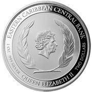 2 Dollars - Elizabeth II Blue Girdled Angelfish obverse image