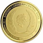 10 Dollars - Elizabeth II Emerald Isle of the Caribbean obverse image