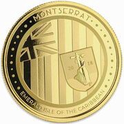 10 Dollars - Elizabeth II Emerald Isle of the Caribbean, United Kingdom, 2018 reverse image