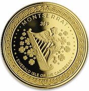 10 Dollars - Elizabeth II Emerald Isle of the Caribbean, United Kingdom, 2019 reverse image