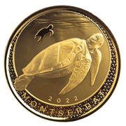 10 Dollars - Elizabeth II Sea Turtle, United Kingdom, 2022 reverse image