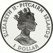 1 Dollar - Elizabeth II Establishment of Settlement; Silver Proof Issue obverse image