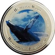 2 Dollars - Elizabeth II Humpback Whale, United Kingdom, 2009 reverse image