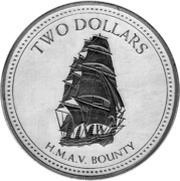 2 Dollars - Elizabeth II 3rd portrait; Proof Issue, United Kingdom, 2010 reverse image