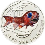 2 Dollars - Elizabeth II Lanternfish, United Kingdom, 2010 reverse image
