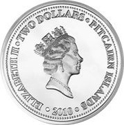 2 Dollars - Elizabeth II Fletcher Christian obverse image