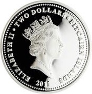2 Dollars - Elizabeth II Alice in Wonderland obverse image