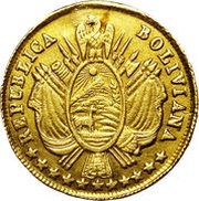 ½ Escudo obverse image