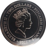 2 Dollars - Elizabeth II Lifetime of Service obverse image