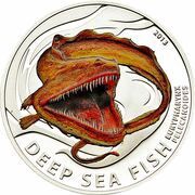 2 Dollars - Elizabeth II Pelican Eel, United Kingdom, 2013 reverse image