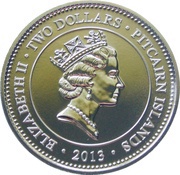 2 Dollars - Elizabeth II HM Queen Elizabeth II Coronation Jubilee obverse image