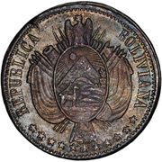 1 Boliviano obverse image