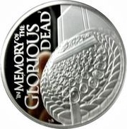 2 Dollars - Elizabeth II National Service of Remembrance, United Kingdom, 2013 reverse image