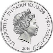 2 Dollars - Elizabeth II Blue Whale obverse image