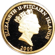 5 Dollars - Elizabeth II Bounty Bible obverse image
