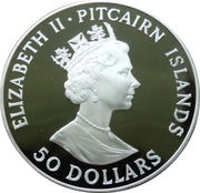 50 Dollars - Elizabeth II Settlement obverse image