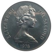 1 Crown - Elizabeth II Coronation obverse image