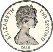 1 Crown - Elizabeth II Silver Jubilee obverse image